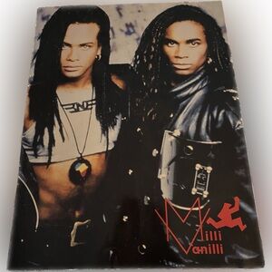 Milli Vanilli 1990 Concert Program Super Rare!! Vintage Collectible Original
